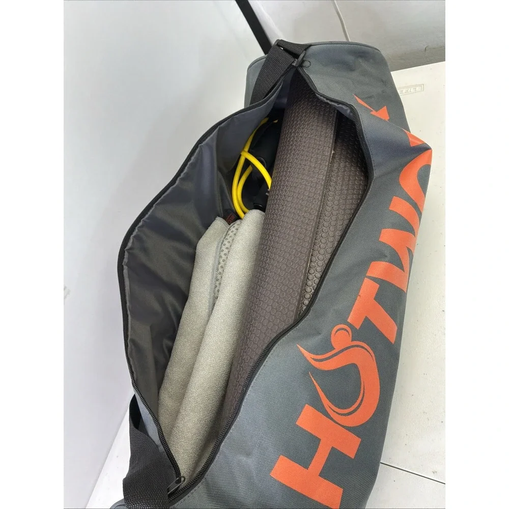 HOTWORX Eco-Friendly Workout Yoga Mat Non-Slip Towel Resistance Band Set Bag